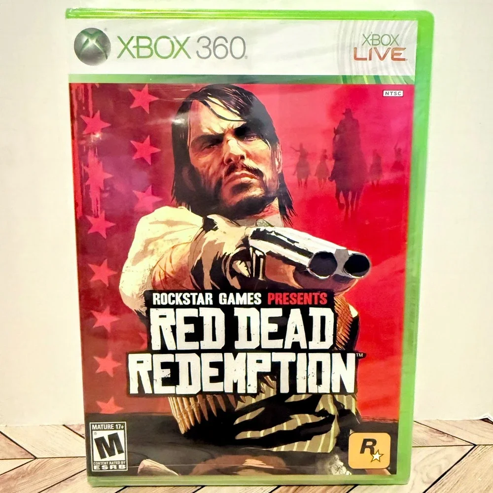 Red Dead Redemption 2010 First Print & Undead Nightmare Xbox 360 Sealed Rockstar